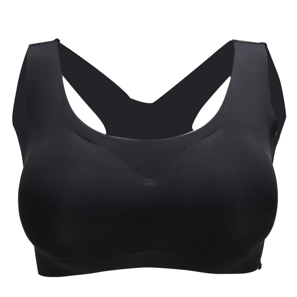 Kvinnor Underkläder Push Up Bröst Håller tillbaka Hållning Korrektion Främre Spänne 90-110 pounds
