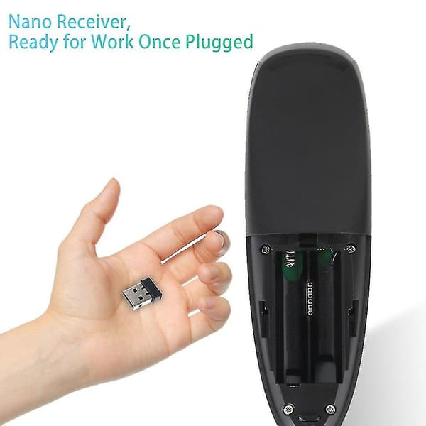 Profesjonell G10s G10s Pro Stemmestyring Fjernkontroll 2.4g Kompatibel Med Android TV Boks PC