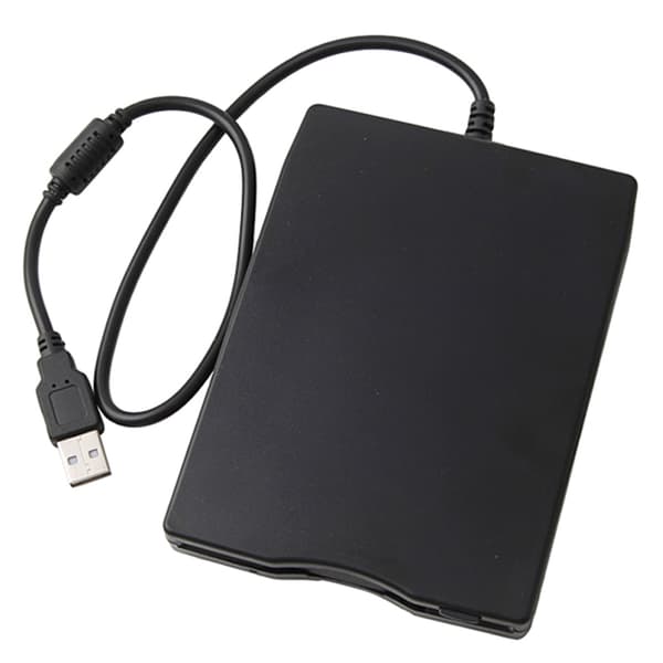 USB Diskettstasjon 3,5” 1,44 MB FDD Diskette Drive for Windows Desktop