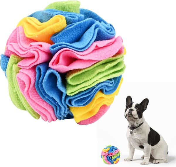 Snusmatta för hundar, interaktiv hundleksaksboll, hund