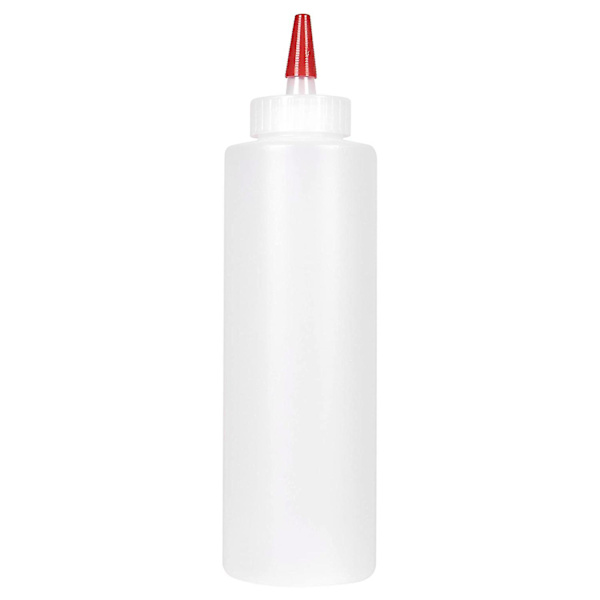 2 st 500ml Squeeze Squirt kryddflaskor för såser - perfekta behållare för ketchup, grill