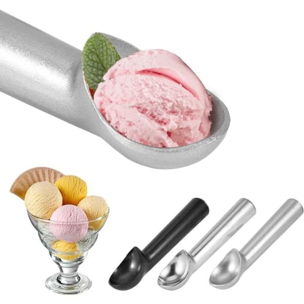 4 cm isske, non-stick aluminium flødeske