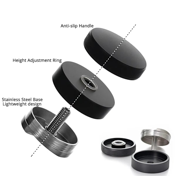 Kaffetamper Passer 51/53/58mm 58mm color