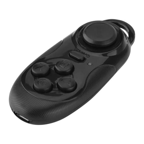 Mini Trådlös Gamepad Mini Bluetooth Trådlös Fjärrkontroll Spelkontroll Gamepad Joystick Selfie Timer