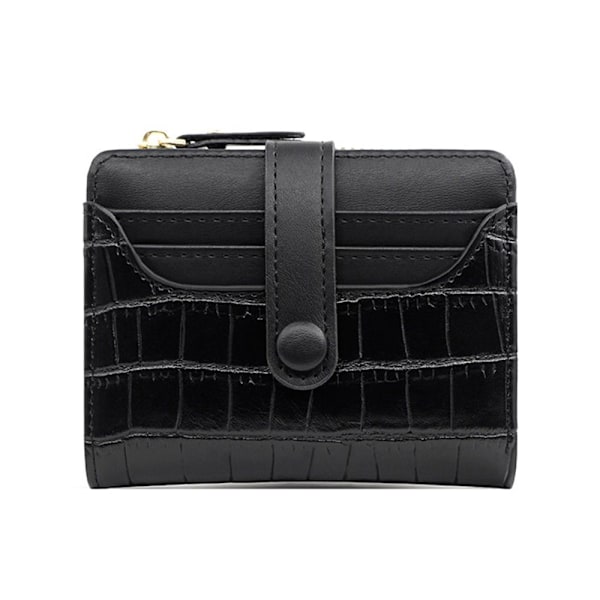 Lille pung Bifold-kortholder SORT