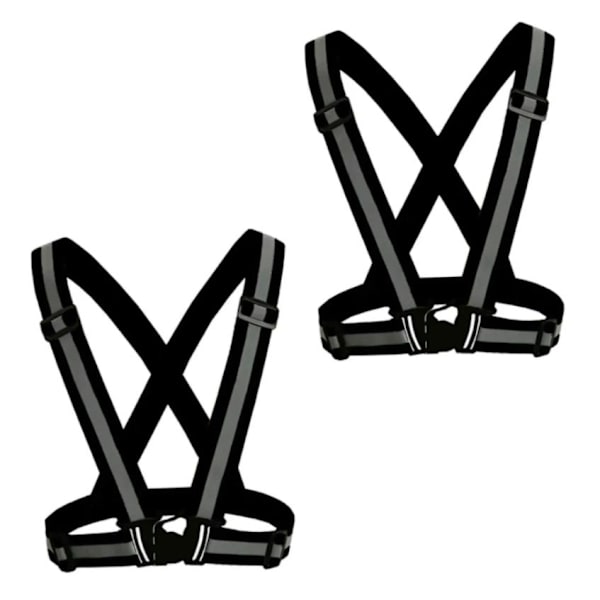 Reflekssele / Refleksvest 2-pak -