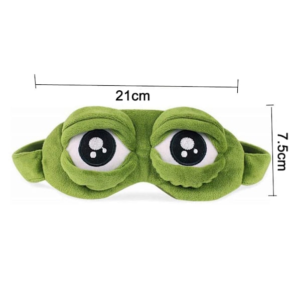 Söta Djur Sömnmask Ögonmask för Sovande Katt Hund Mask Mjuk