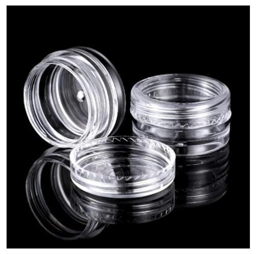 5 stk. oppbevaringsbokser 10ml