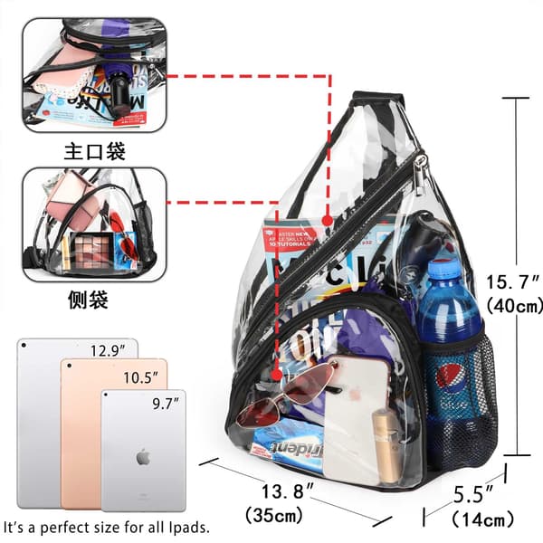 Män Messenger Sling Bag Casual Axelväska Crossbody Väskor, Vattentät