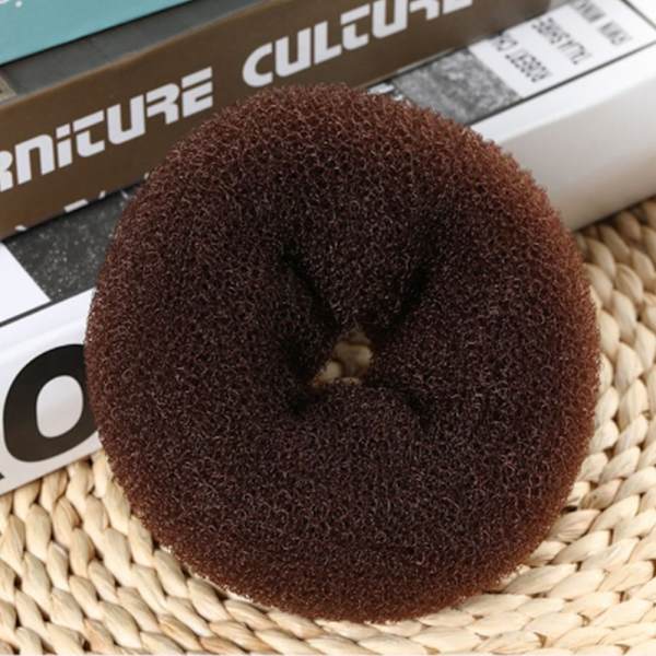 3-pack Damhårbulle Donut Shapers Knot Ring Bulle