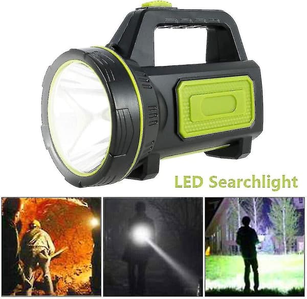 USB Ladattava Erittäin Tehokas LED-taskulamppu 135000 Lumenia