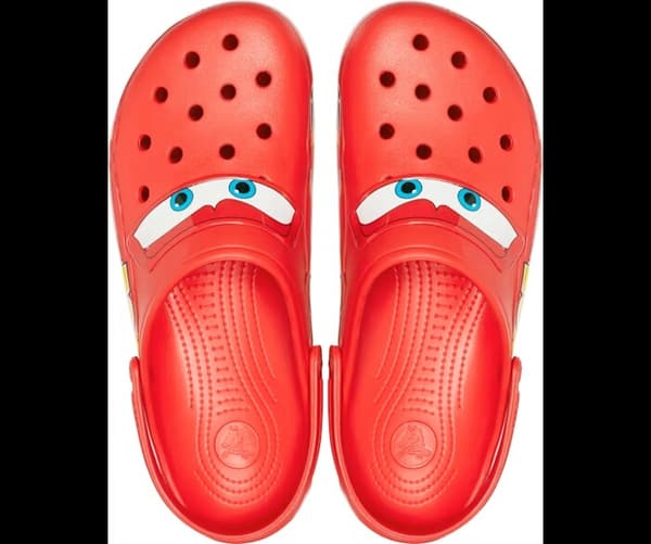 Crocs Lightning McQueen - Lightning McQueens Utesko med Hussokker/ 37(EUR)