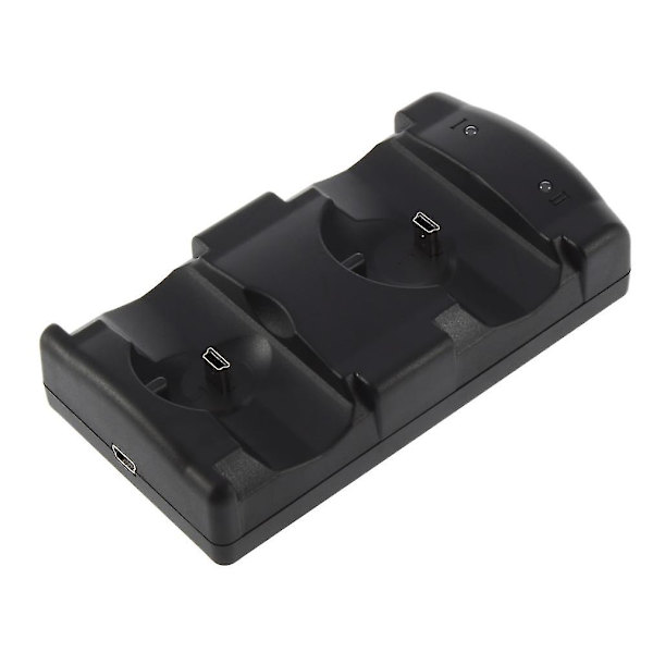 2 i 1 Dobbelt Opladningsdock-oplader til Sony PlayStation3 trådløs controller til PS3-controller