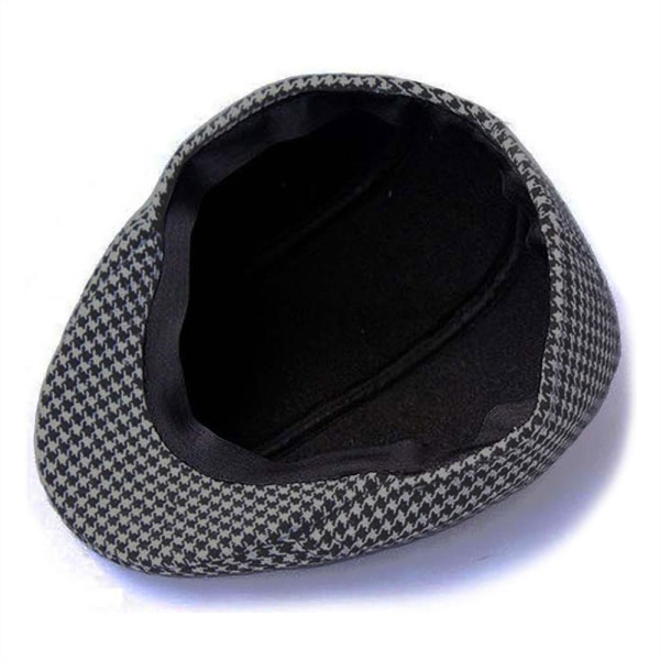 Flat Cap / Gatsby / Gubbkeps Rutig - Olika färger brown