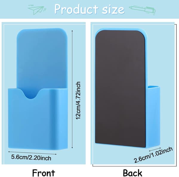4 stk. Magnetisk Penneholder Whiteboard Magnetisk Marker Holder