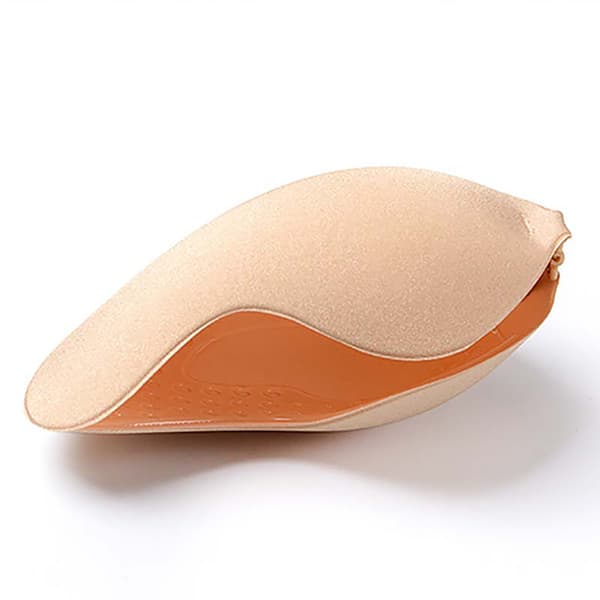 Smidig och Bekväm Självhäftande Push-Up BH A Beige
