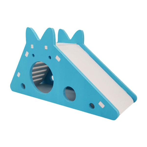 Pet House Villa Bur Stege Hamster Rutsjebane Legetøj, DIY Gerbil Hytte Vi yellow  One-size