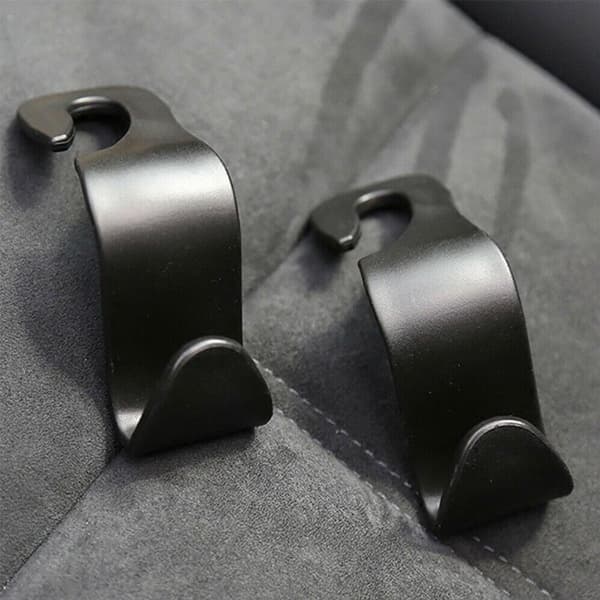 2/4/6/8 st Bil Baksäte Nackstöd Hängare Förvaringskrokar För Varor blackA 1pc 8pcs