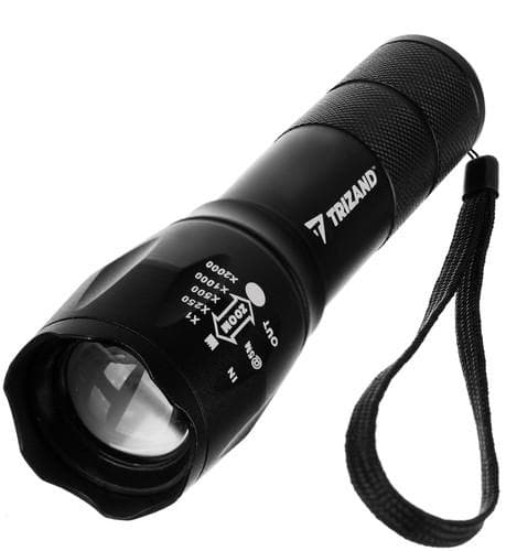 CREE LED T6 Taskulamppu – Tehokas Sisäänrakennetulla Akulla