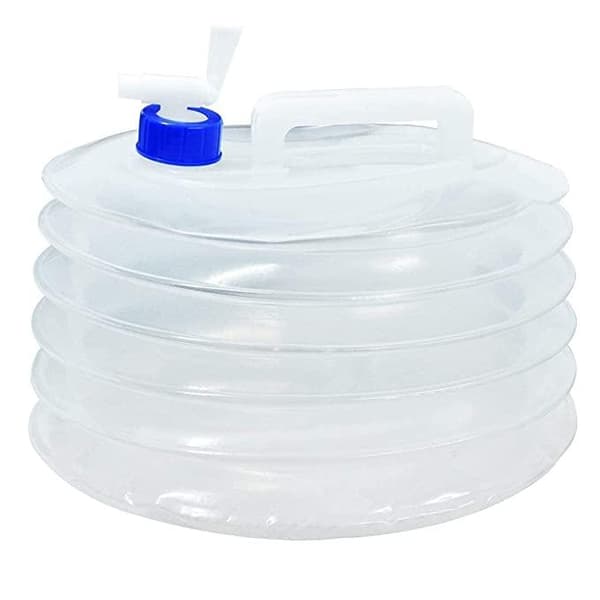 5/10/15L Vannbeholder sammenleggbar, tappekran 10L