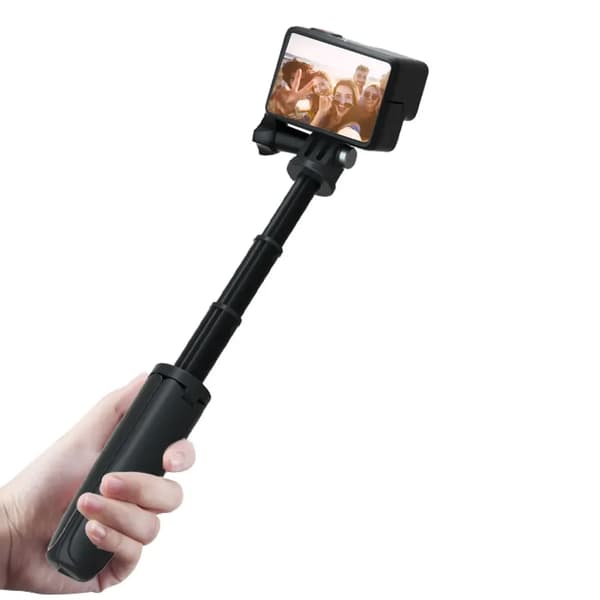 Mini Udtrækkelig Selfiestang Til Go Pro Hero11 10 9 Black Session Osmo Insta Action Kamera Vlog Stativ