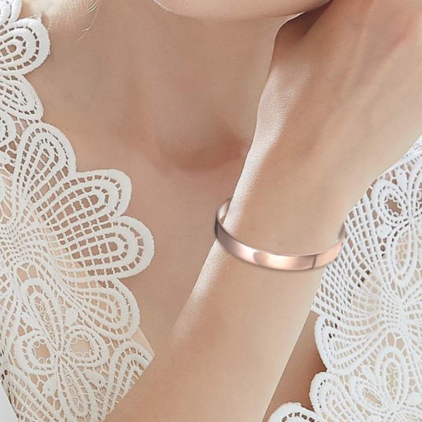 Dame Magnetisk Lymfatisk Cirkulation Åbent Armbånd Sundhed