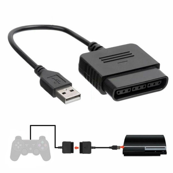 För Ps1 Ps2 Playstation 2 -ohjain Ps3 PC USB -ohjaimeen