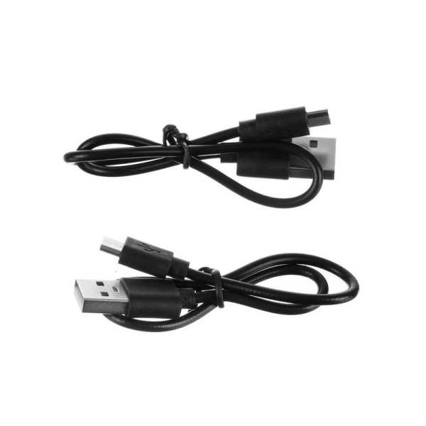 2-PAK USB Genopladelig Cykellygte For & Bag