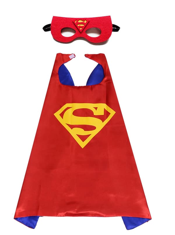 Superman/Teräsmies viitta/mantel - punainen