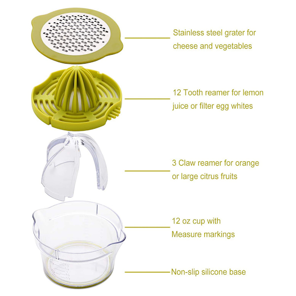 Citruspresser Citronpresser Appelsinjuicer Multifunktionel
