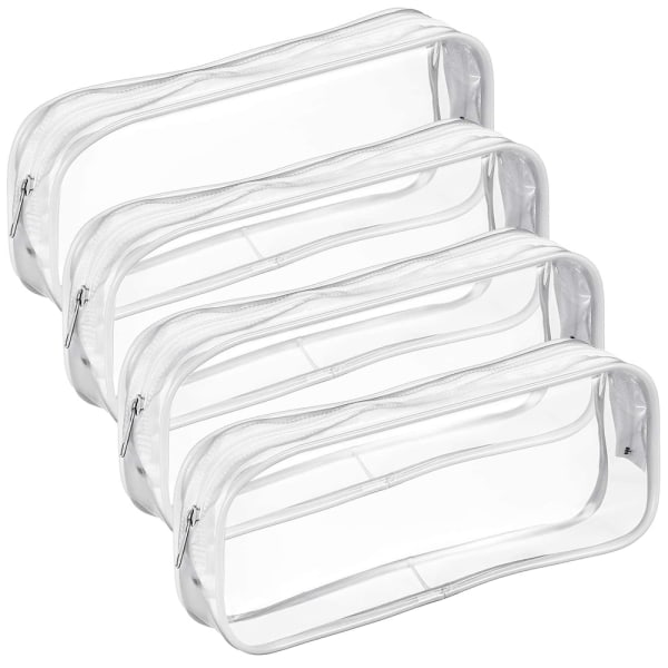 4 kpl läpinäkyvä PVC-kotelo Penaali