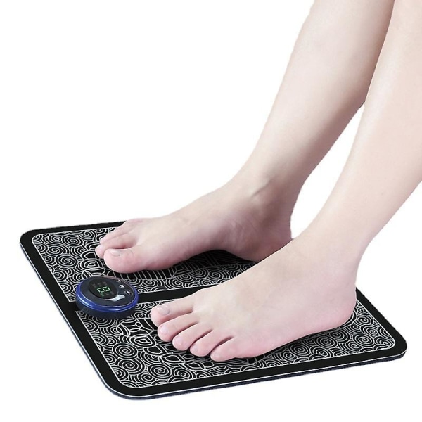 Ems Foot Massager Elektrisk Fotmassage Pad Stimulator Massager