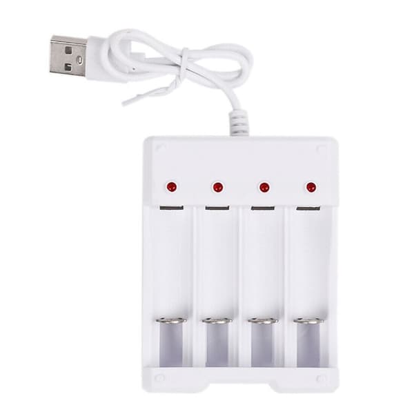 AA / AAA Batterioplader Opladningsværktøj USB Batterioplader