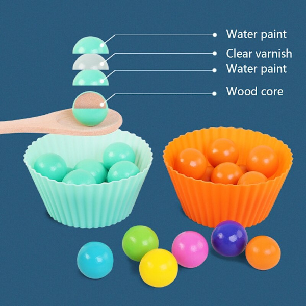 Go-spillsett i tre Dots Shuttle Beads Brettspill Leke for