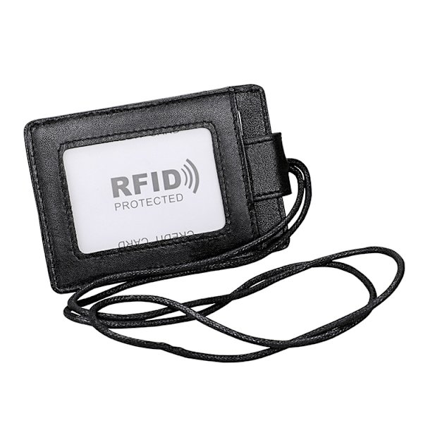 RFID kortholder med nakkestropp og ID-brikke