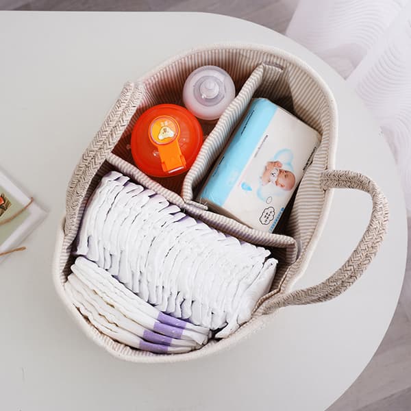 Babybleer Caddy Organizer, 1 stk multifunktionel opbevaringsboks