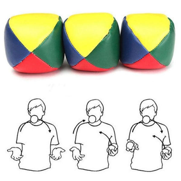 Mini Jongleringsbollar 3-pack