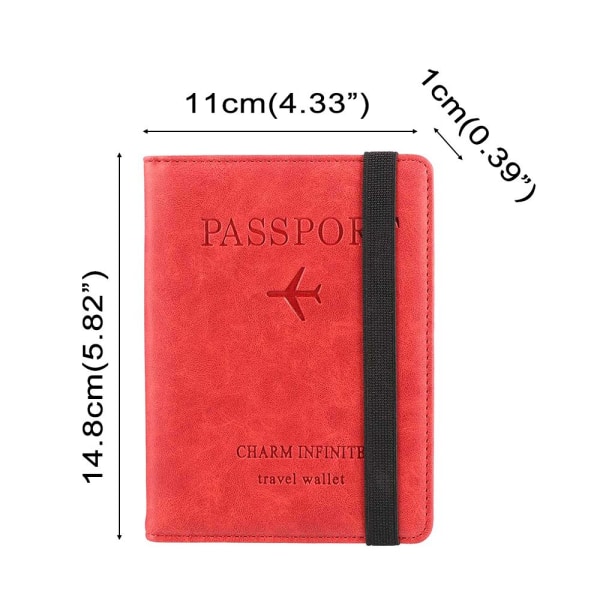 Pasholder Pas Taske Kortholder SORT black