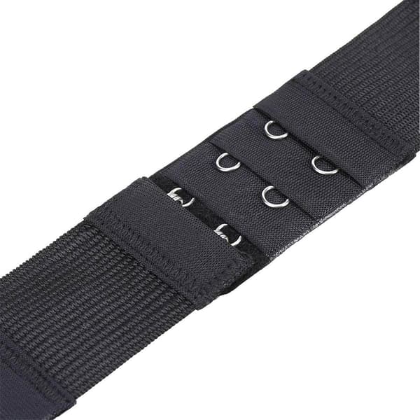 3-pakning BH-forlengere - Svart, Hvit, Beige - 2 kroker