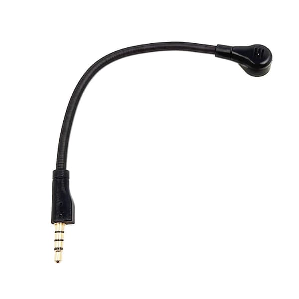 Headsetmikrofon Plug & Play Utbytbart Flexibel 3,5 mm Omnidirektionell