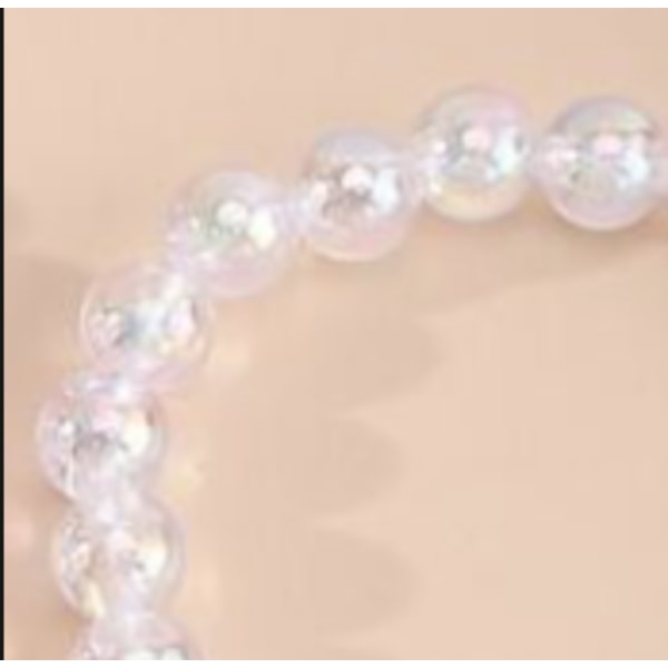 Pearls Design Halsband NYHET LOVE UNIKA FASHION gul