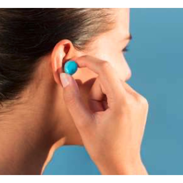 Formbara öronproppar smidiga återanvända olika Färger blå