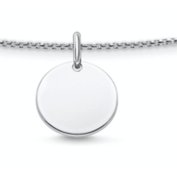 silver TAGG silverhalsband SMALL S
