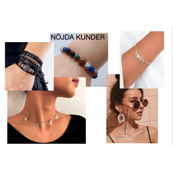 Dubbla hjärtan SILVER ParHalsband Design NYHET LOVE UNIKA silver