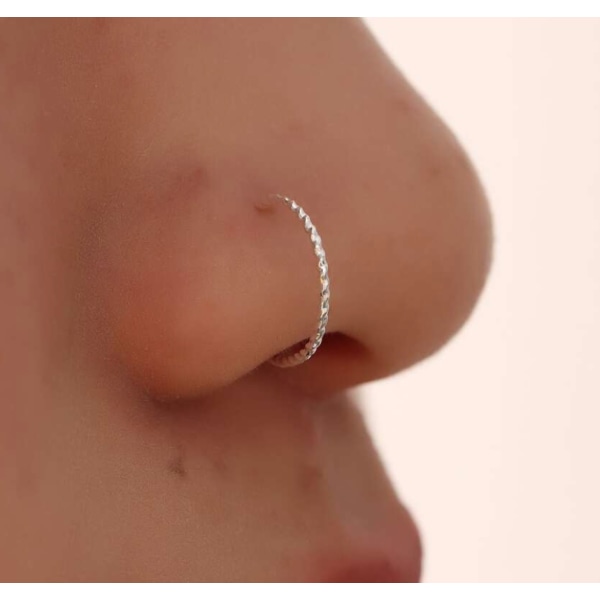 3 silver  piercing HOT näsa DESIGN silver