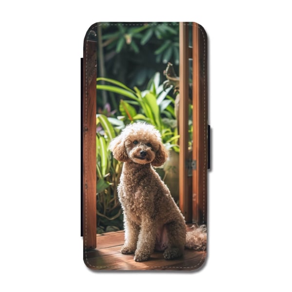 Hund Pudel Samsung Galaxy S8+ Plånboksfodral multifärg