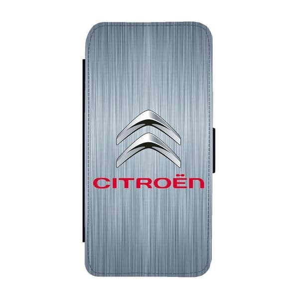 Citroen 2009 Logo iPhone 13 Pro Max Flip Mobilfodral
