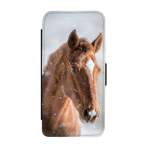 Brun Häst Samsung Galaxy A14 5G Plånboksfodral multifärg