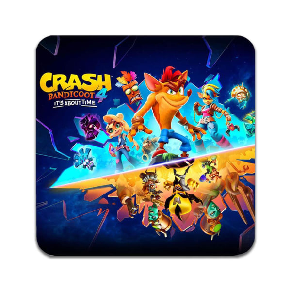 2 ST Spel Crash Bandicoot Underlägg multifärg