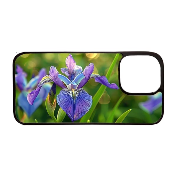 Blomma Iris iPhone 15 Skal multifärg